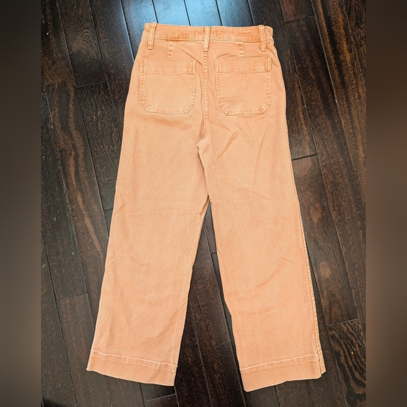 Madewell Slim Emmett Wide-Leg Crop Pants - Picture 5 of 5